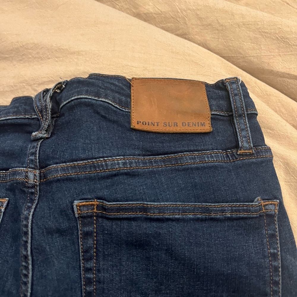 J. Crew Petite Point Sur Straight Jean size 30